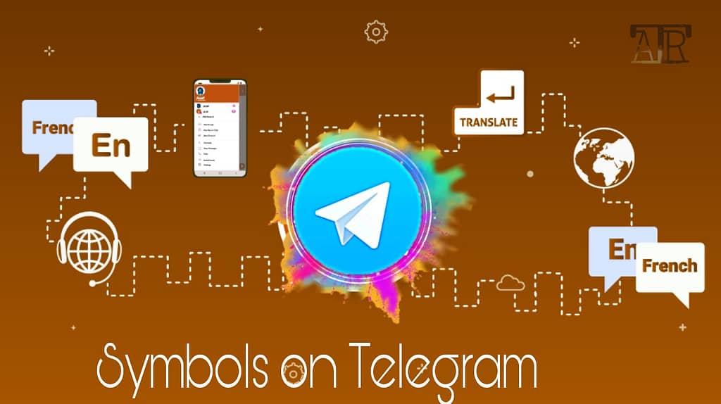 symbol on telegram