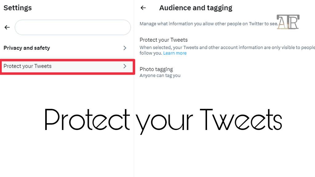 hide likes on twitter