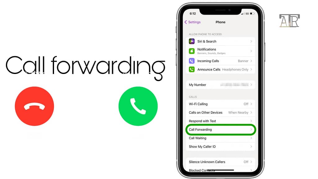 use call forwarding stop call on iphone